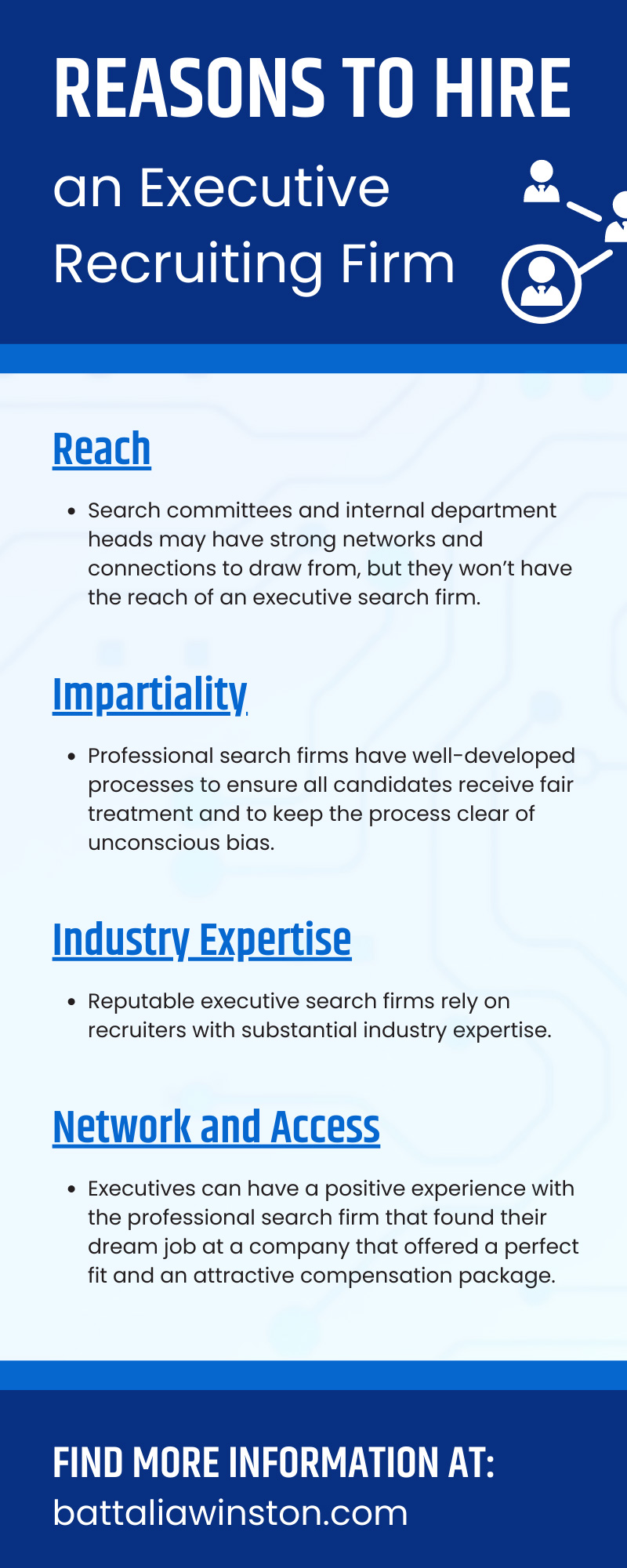 8 Reasons To Hire an Executive Recruiting Firm