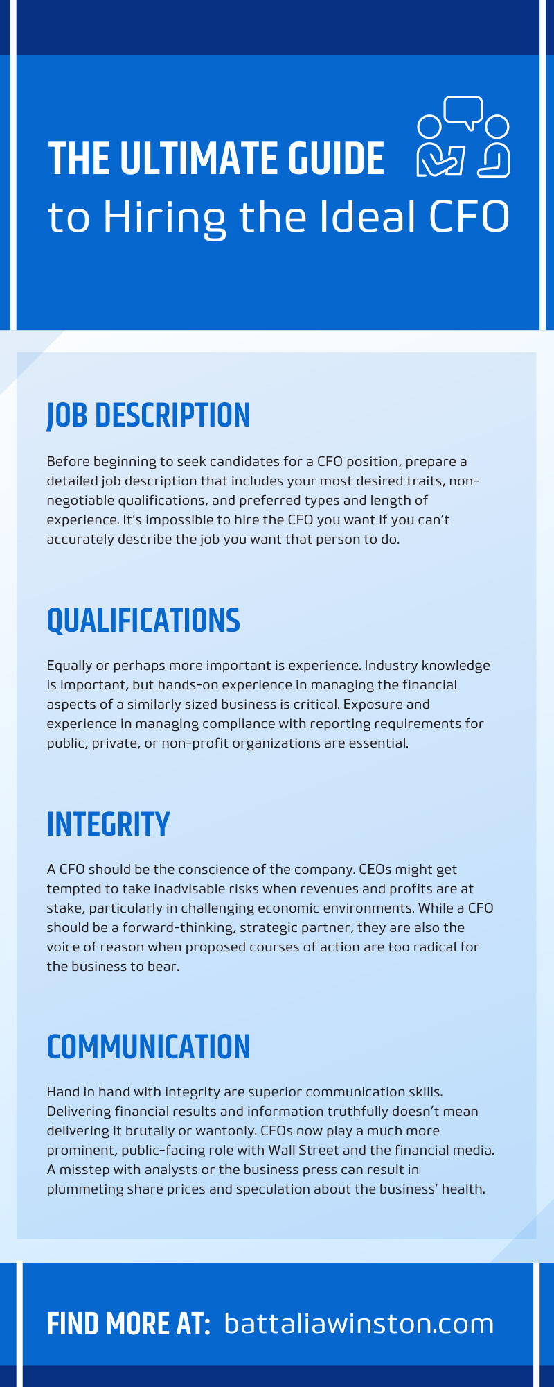 The Ultimate Guide to Hiring the Ideal CFO